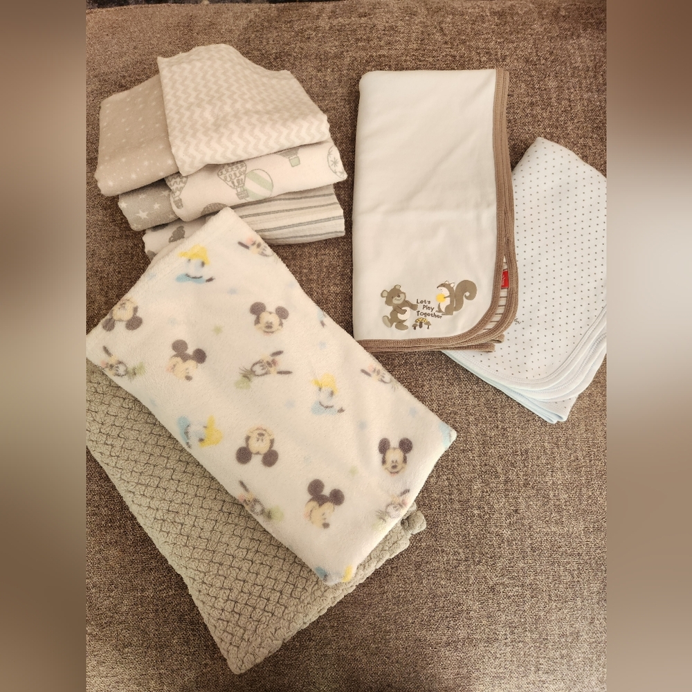 Baby Boy Blankets Bundle